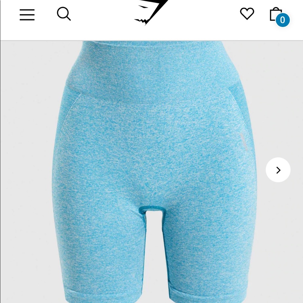 NWOT Gymshark flex cycling short